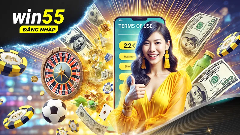 &Dstrok;iều khoản sử dụng tại Win55 về tài khoản người chơi