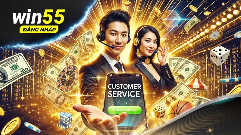 Các dịch vụ hỗ trợ khách hàng tại Win55